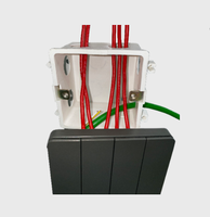 Panneau d'interrupteurs de scène KNX/EIB (relais intégré) Système de maison intelligente Interrupteur intelligent