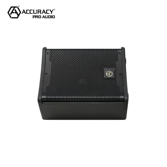 Accuracy Pro Audio WK08D5 200W 8" Professional Dual Amplifier Speakers PA System Battery Powered Active Speaker
