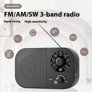 Radio de perilla de escritorio radio al por mayor portátil FM/AM/SW de tres bandas AC DC radio de alimentación - Product Image 3
