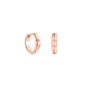 Pendientes de botón chapados en oro de alta calidad, superventas 2026, con forma de oso adorable y piedra natural brillante para aniversario - Product Image 3