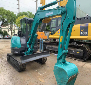 Mini pelle sur chenilles d'occasion d'origine japonaise 5 tonnes SK55 pour Kobelco avec roulements Kawasaki, service après-vente de 2 ans - Product Image 1