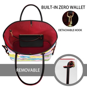 250 Jahre Unabhängigkeitstag 2-teilige Damen MULTI CAMO Print Custom PU Umhängetasche Neueste Trendige Tragetasche mit Reißverschlusstasche für die USA - Product Image 5