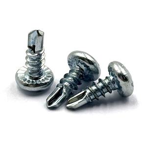 Tornillos Autoperforantes de <span class=keywords><strong>Cabeza</strong></span> Plana, Varios Tamaños, Rosca Fina y Gruesa, Ranura Cruzada - Product Image 6