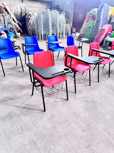 Chaise d'école, de bureau ou d'extérieur en métal empilable de haute qualité, moderne et en gros - Product Image 6