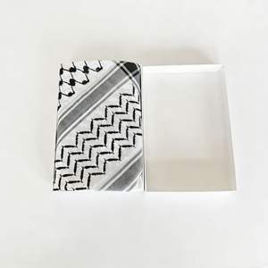 Pañuelos para la Cabeza de Poliéster a Cuadros Negros, Blancos y Rojos, de Alta Calidad, Ecológicos y Transpirables, para Adultos del Medio Oriente, para Todas las Estaciones - Product Image 1