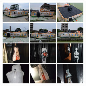 Casa Embrujada Silenciosa Llena <span class=keywords><strong>de</strong></span> Terror, Laberinto <span class=keywords><strong>de</strong></span> Mansión en Forma <span class=keywords><strong>de</strong></span> Tienda para el Festival <span class=keywords><strong>de</strong></span> Halloween - Product Image 3