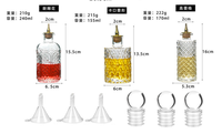 Verre clair vin Cocktail Shaker 150ml/200ml métal haut liqueur verseur bouteilles amères épices huile cuisine Tequila Champagne