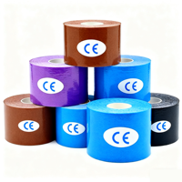 Bande de Kinésiologie Sportive Conçue pour Enfants, Adolescents et Femmes Enceintes, Hypoallergénique pour Peaux Sensibles, Prévention des Blessures, Bande Élastique