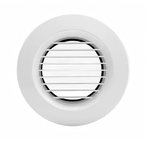 Couvercle de ventilation intérieur de haute qualité système de <span class=keywords><strong>climatiseur</strong></span> rond en plastique ABS persienne droite évent d'air frais - Product Image 4
