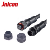 Connecteur circulaire M12 2 3 4 5 broches Connecteur femelle M12 Connecteur étanche Câble avec capuchon anti-poussière
