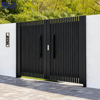 Grande Porte d'Entrée Principale pour Maisons – Portes Coulissantes Extérieures en Aluminium de Haute Qualité, Dernière Génération, pour Entrées Métalliques de Maisons