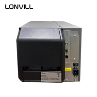 Impresora de Transferencia Térmica LONVILL de Alta Resolución 600dpi, Impresora Industrial de Códigos de Barras Térmica para Codificación de Etiquetas RFID y Logística
