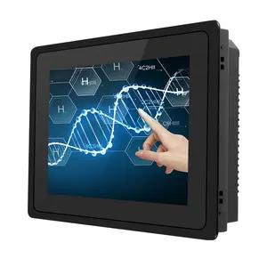 Bestview waterproof 9.7/10 inch fanless industrial panel pc j4125 j6412 touch all in one computers capacitive touch screen pc