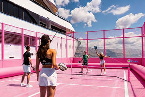 Magnifique île flottante 30 cm, tapis <span class=keywords><strong>de</strong></span> sol <span class=keywords><strong>de</strong></span> terrain <span class=keywords><strong>de</strong></span> pickleball personnalisé avec couture, revêtement <span class=keywords><strong>de</strong></span> sol <span class=keywords><strong>de</strong></span> terrain <span class=keywords><strong>de</strong></span> pickleball portable, divertissement estival sur la plage - Product Image 4