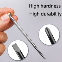 Ensemble d'outils combinés de tournevis en acier de 11 pièces pour le démontage et l'assemblage d'horloges, fonctionnement manuel, emballage en seau, personnalisable OEM