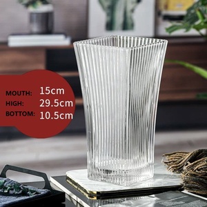 Verrerie énorme <span class=keywords><strong>vase</strong></span> en verre pour fleur décoration de la maison en gros - Product Image 3