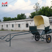 Chariot de Marathon à Deux Roues de Haute Qualité pour Chevaux, Léger, pour l'Entraînement Équestre, Chariot Tiré par des Chevaux, Carrosse de Marathon