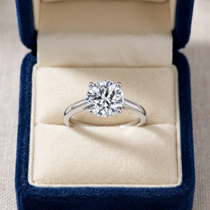 SC Hot Selling Trendy Classic Designed 925 Sterling Silver Rings Shiny Zircon Simple Engagement Wedding <b>Gift</b> Rings - Product Image 3