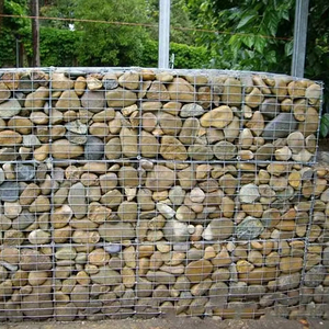 Boîte de gabions soudée de 100cm par 80cm par 30cm pour clôtureBoîte de gabion de grillage soudée galvanisée plongée à chaud épaisse pour mur de soutènement - Product Image 1