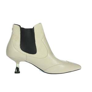 Botines de Mujer Liu-Jo, Color Beige, Punta Puntiaguda, Tacón Bajo, Botín de Moda - Product Image 4