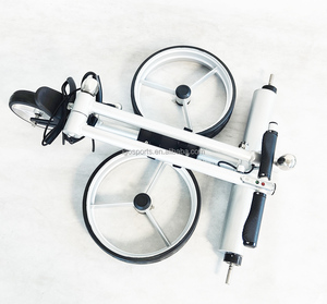 गर्म बिक्री स्टीवर क्यू का पालन करें इलेक्ट्रिक कैडी गोल्फ कार्ट तह हल्के इलेक्ट्रिक ट्रॉली - Product Image 3