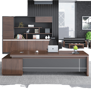 <span class=keywords><strong>L</strong></span>üks Modern ofis mobilyaları ceo'su yönetici ticari masa ahşap Panel ofis yönetici masası - Product Image 1
