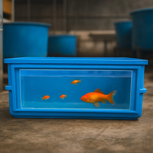 Tanque de Cría de Peces Koi y Goldfish para Acuicultura, de Fibra de Vidrio, Duradero y Ecológico, Directo de Fábrica - Product Image 5
