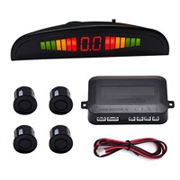 Yosovlamp Promotion : Radar de recul complet pour voiture avec affichage, 4, 6 ou 8 sondes, signal sonore et détection en forme de croissant