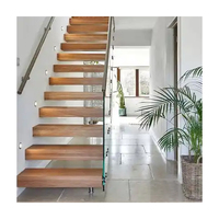 Prix le plus bas Chine Conception d'escalier intérieur de haute qualité Escaliers flottants Marbre Maison moderne Flottant Escalier droit