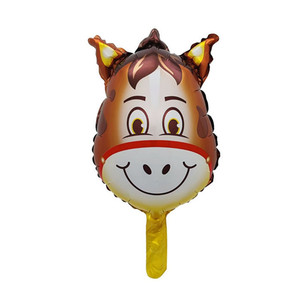 Mini ballons en aluminium animaux <span class=keywords><strong>de</strong></span> la jungle : éléphant, cochon, singe, tigre, vache, <span class=keywords><strong>girafe</strong></span>, zèbre, lion – Petits ballons pour la décoration <span class=keywords><strong>de</strong></span> fête d'anniversaire des enfants - Product Image 3