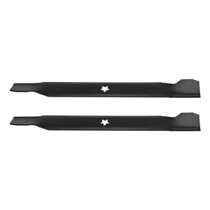 Cuchilla estándar de 21 pulgadas para piezas de cortacésped rotatorio, paquete de 2 accesorios de repuesto negros - Product Image 1