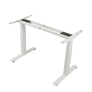 Electric Height <b>Adjustable</b> <b>Desk</b> Metal Frame Powder Coated Lifting Workbench Home Office <b>Computer</b> <b>Desk</b> - Product Image 5