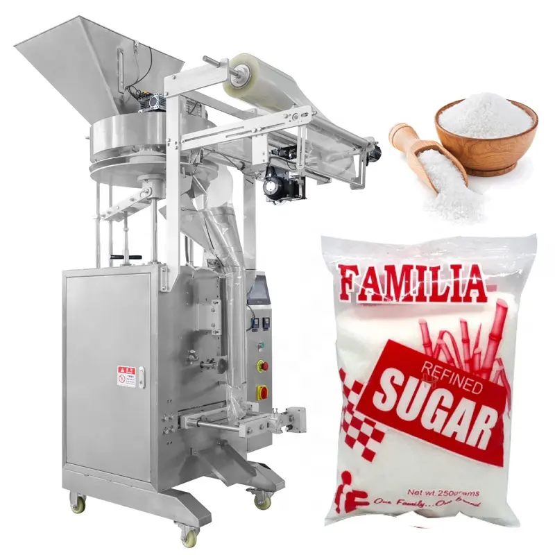 Máquina embalagem de açúcar vertical grande de 1kg