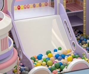 Premium Galvanized Pipe Wooden <b>Frame</b> Finished Vibrant Pastel Indoor Playground Soft <b>Play</b> Area 100-500kg Capacity for Commercial - Product Image 5