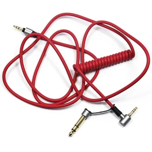 Cable de Audio AUX con Conector TRS Macho a Macho de 3.5mm y 6.5mm, Cable Flexible para Auriculares Dr. <span class=keywords><strong>Dre</strong></span> <span class=keywords><strong>Pro</strong></span> Detox - Product Image 2