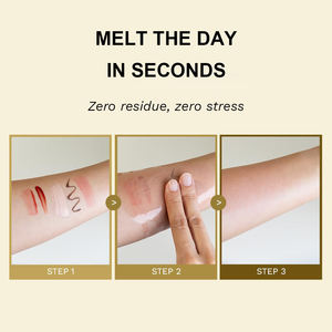 Huile <span class=keywords><strong>d</strong></span>émaquillante nettoyante hydratante au <span class=keywords><strong>riz</strong></span> noir végétalien en gros, double contrôle des pores, nettoyant hydratant pour peaux sensibles - Product Image 3