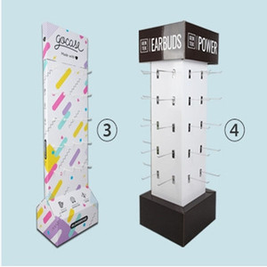 Tùy Chỉnh Pop Kẹo Tông Hiển Thị Sàn Cửa Hàng Bán Lẻ Sản Phẩm Ngọt Ngào Giấy Hiển Thị Kệ Kẹo Sóng Hiển Thị Các Tông Đứng - Product Image 4