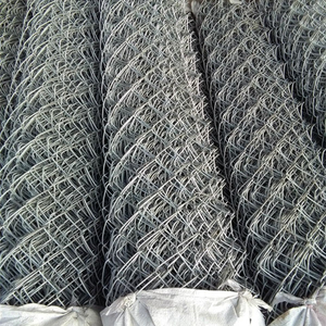 Clôture en acier au carbone de 6 pieds de haut avec bord torsadé <span class=keywords><strong>simple</strong></span>, chaîne galvanisée pour la sécurité à domicile dans les cours - Product Image 6