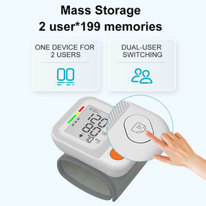 Tensiomètre électrique numérique en plastique pour poignet tensiomètre médical appareil BP Set - Product Image 5