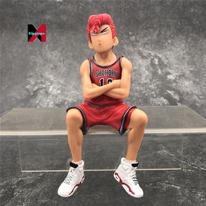 Figurine d'<span class=keywords><strong>anime</strong></span> Sakuragi Hanamichi <span class=keywords><strong>Slam</strong></span> <span class=keywords><strong>Dunk</strong></span> Rukawa Kaede, modèle de collection, statue de présentation, cadeau de basket-ball, décoration, jouet d'action en PVC - Product Image 6