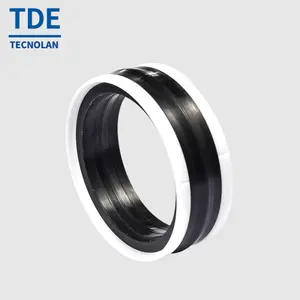 Xi Lanh Thủy Lực Piston Seal POM + NBR Cao Su KDAS Máy Xúc Nhỏ Gọn Piston Ring TPM PDE TDE Con Dấu - Product Image 1
