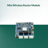 Mini module routeur sans fil 3 ports filaires 2.4G 300Mbps, répéteur Wi-Fi haute puissance, point d'accès, pare-feu, traversant les murs, WDS, large plage de tension