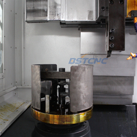 Centre de tournage vertical CNC VTC750 robuste, tour de réparation de roues automatique à broche unique, système de commande GSK, prix compétitif