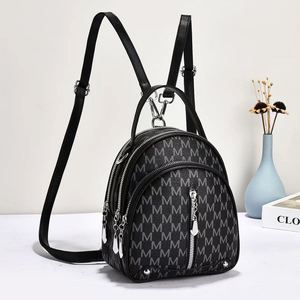 <span class=keywords><strong>Zaino</strong></span> da <span class=keywords><strong>Donna</strong></span> in PU di Tendenza Quest'Anno con Chiusura a Cerniera, Nuova Moda Semplice Borsa a Tracolla Messenger - Product Image 1