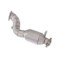 High-quality Ss304 Sport cat Downpipe Dumppipe for Mercedes-Benz W204 C180 C200 C260 1.6T 1.8T M271 M274 Enhances Turbo Response