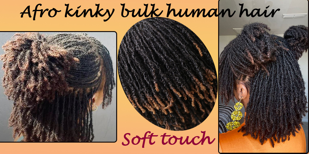 KAMA Customized Handmade Interlocked 0.1cm 0.2cm 0.4 cm Afro Kinky Curly Ends Microlocs for Locs and Twists Hair Styles Detail Section 1