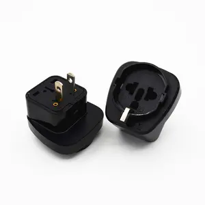 US/EU/Italy to US 2 pins plug adapter 10A 250V USA,Canada,Mexico,Japan travel plug