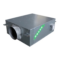 Ventilateur d'extraction centrifuge en ligne pour plafond de salle, 100CMH, pour aspiration et ventilation d'air