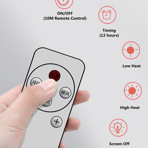 OEM treo tường điện PTC nóng điều khiển từ xa 2000W Sưởi ấm nhanh đa chức năng bảo vệ quá nhiệt lớp A +++ văn phòng nhà - Product Image 4