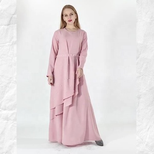 SIPO Abaya Dubai-vestido largo elegante para mujer, vestido largo turco, ropa islámica para mujer musulmana - Product Image 4
